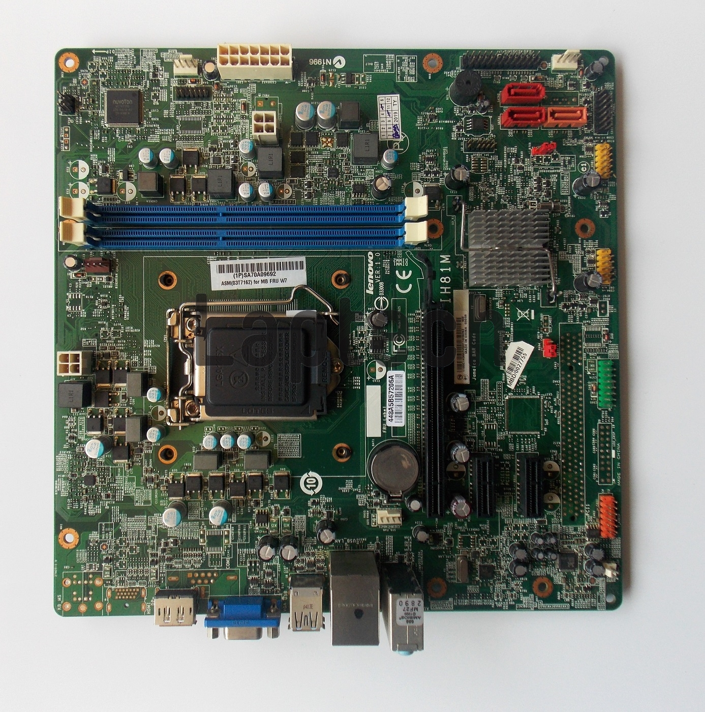 Buy Lenovo ThinkCentre E73 Tower Socket 1150 Motherboard 03T7161 03t7322  03t7235 IH81M 00kt255 00RK289 03T7162 Online From Laptech IT Store Mumbai