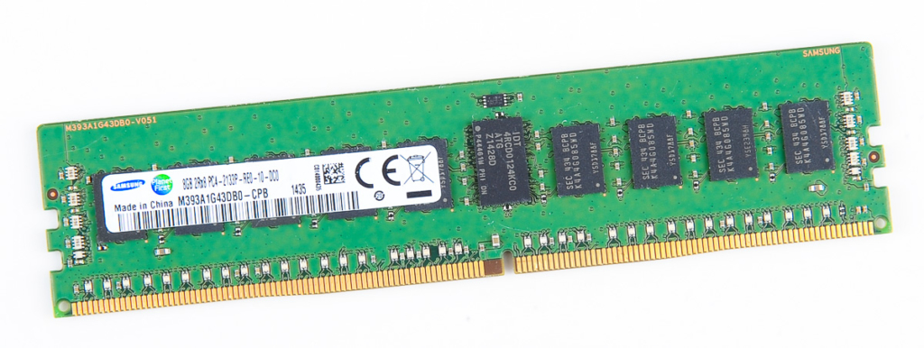 Samsung 8GB 2Rx8 PC4-2133P M393A1G43DB0-CPB ECC Server Memory *USED* 