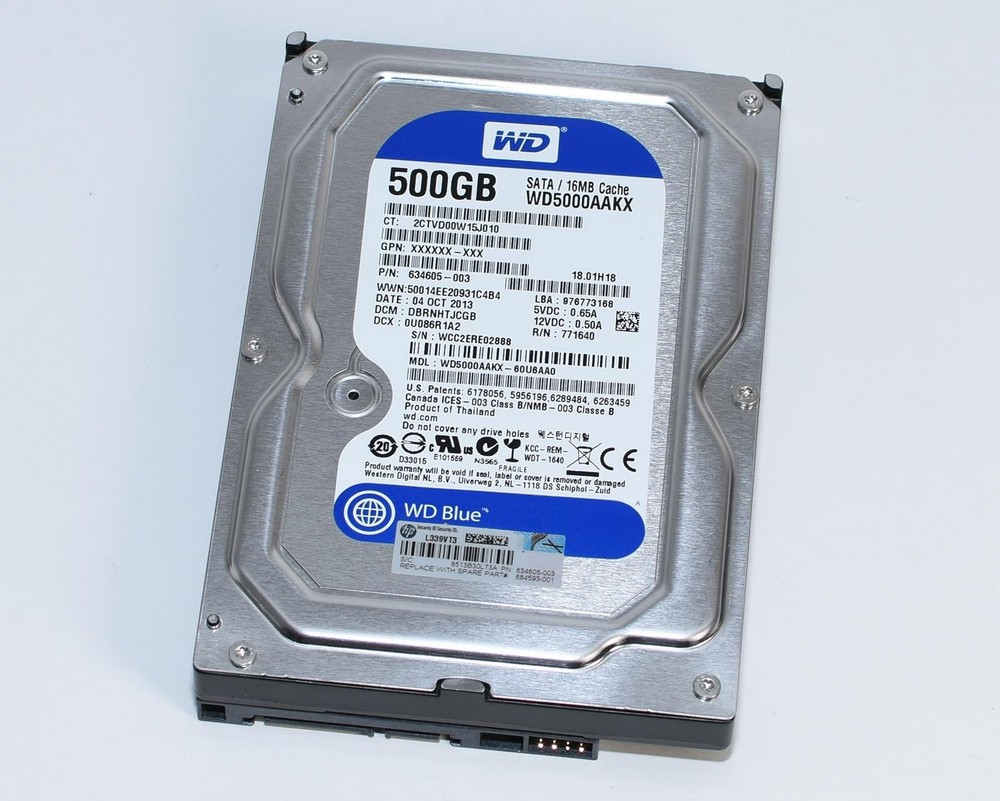 HP - Disque dur 3.5 SATA 0.5 TB HP